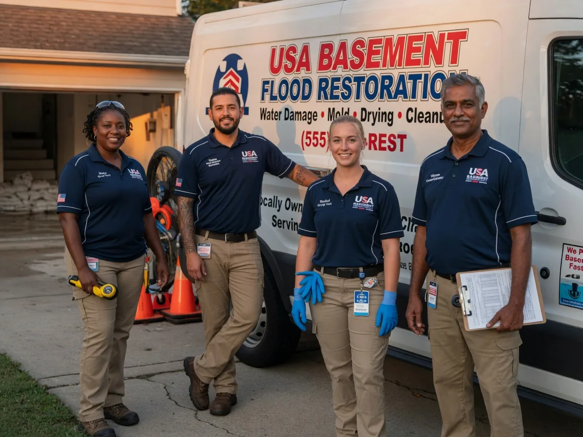 Basement Flood Cleanup company in Wellington, OH